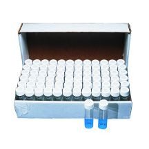 Vial de vidrio 20ml con tapa rosca