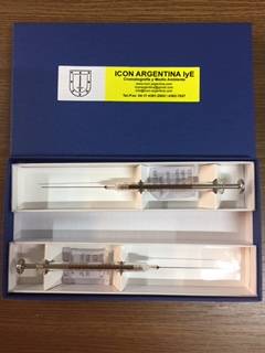 Jeringa cromatográfica