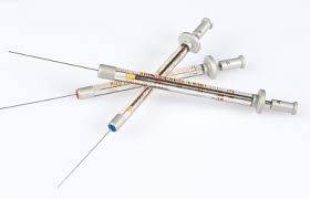 Jeringa cromatográfica