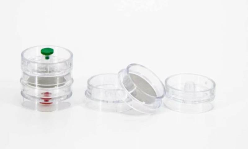 Cassettes 37 mm con Filtro MCE 0,8 µm – Pack x 10