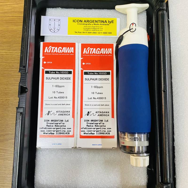 Analizador portátil de Dióxido de Sulfuro
